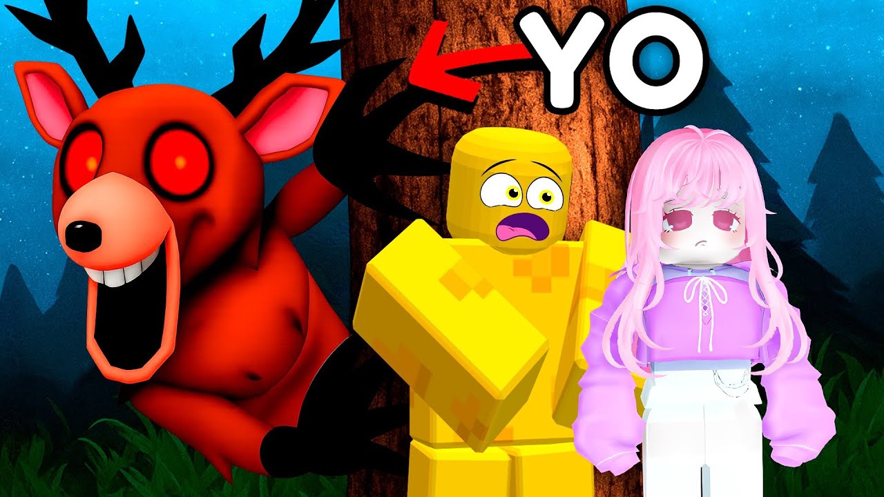 ENGAÑÉ a Mis Amigos CONVIRTIÉNDOME en el CIERVO de 99 NOCHES en Roblox!