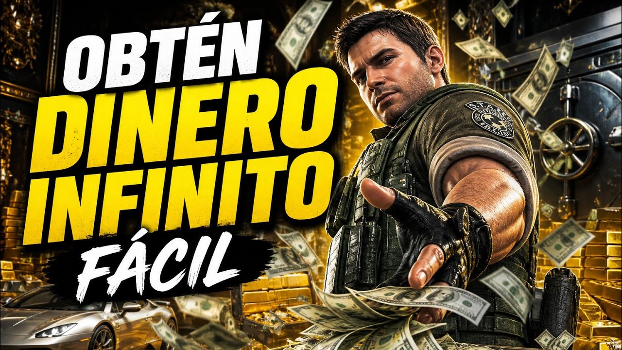 Resident evil 5 Como obtener dinero infinito súper rápido ( Corazón del león /Huevo de oro)