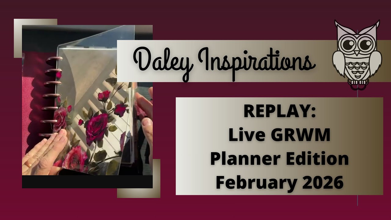 LIVE GRWM: Planner Edition: February 2026 with Jane’s Agenda