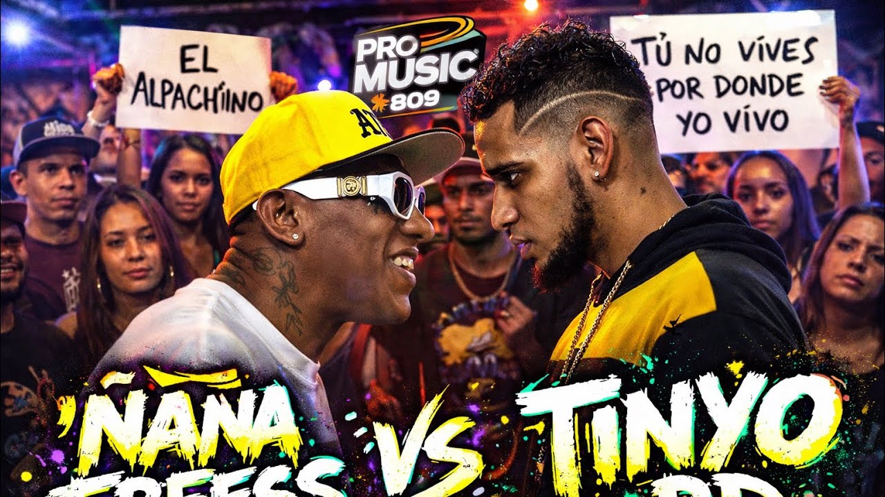 SE PRENDIÓ EL FREESTYLE 😱TINYO RD vs ÑAÑA FREESS