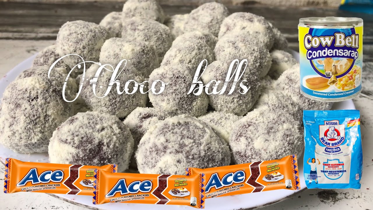 Perfect to Pang negosyo, Choco Balls make on Ace bisquit, ang sarap pala