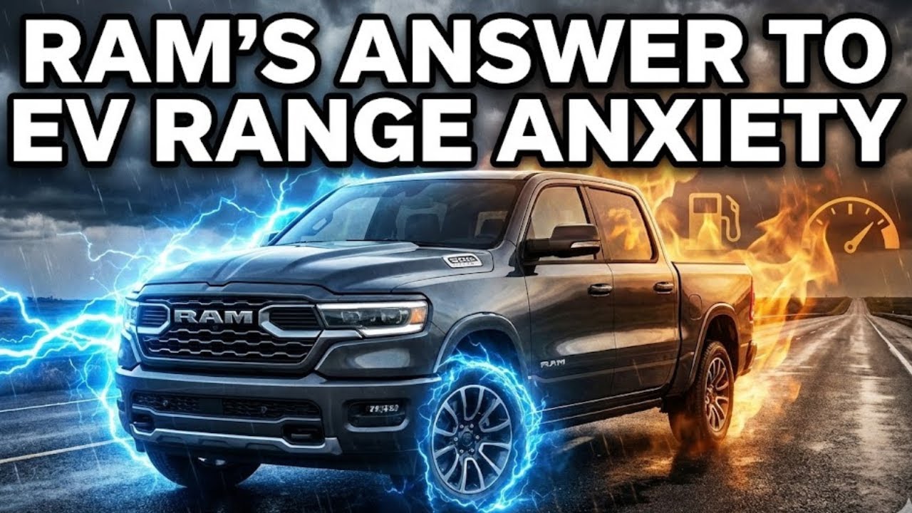 Elektryczny kompromis Ram: wnętrze modelu Ram 1500 REV z 2026 r.