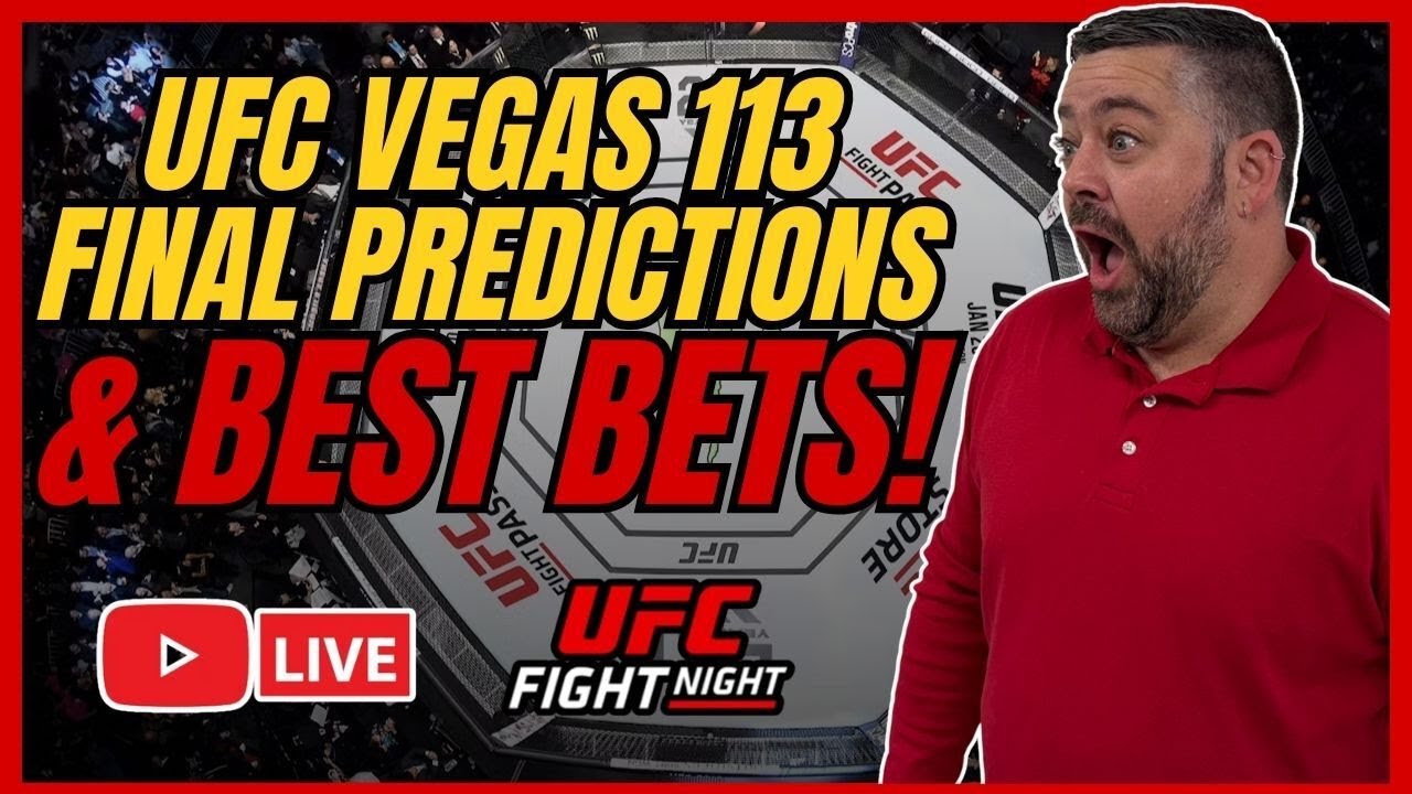 UFC Vegas 113: LIVE Picks, Predictions & Best Bets | Last Minute Line Moves 2/7/26