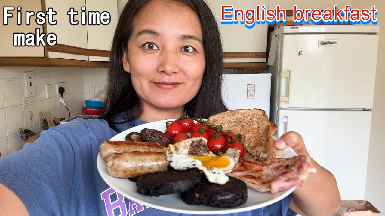 First time make English breakfast , because my husband wants see it not eat it.#englishbreakfast
