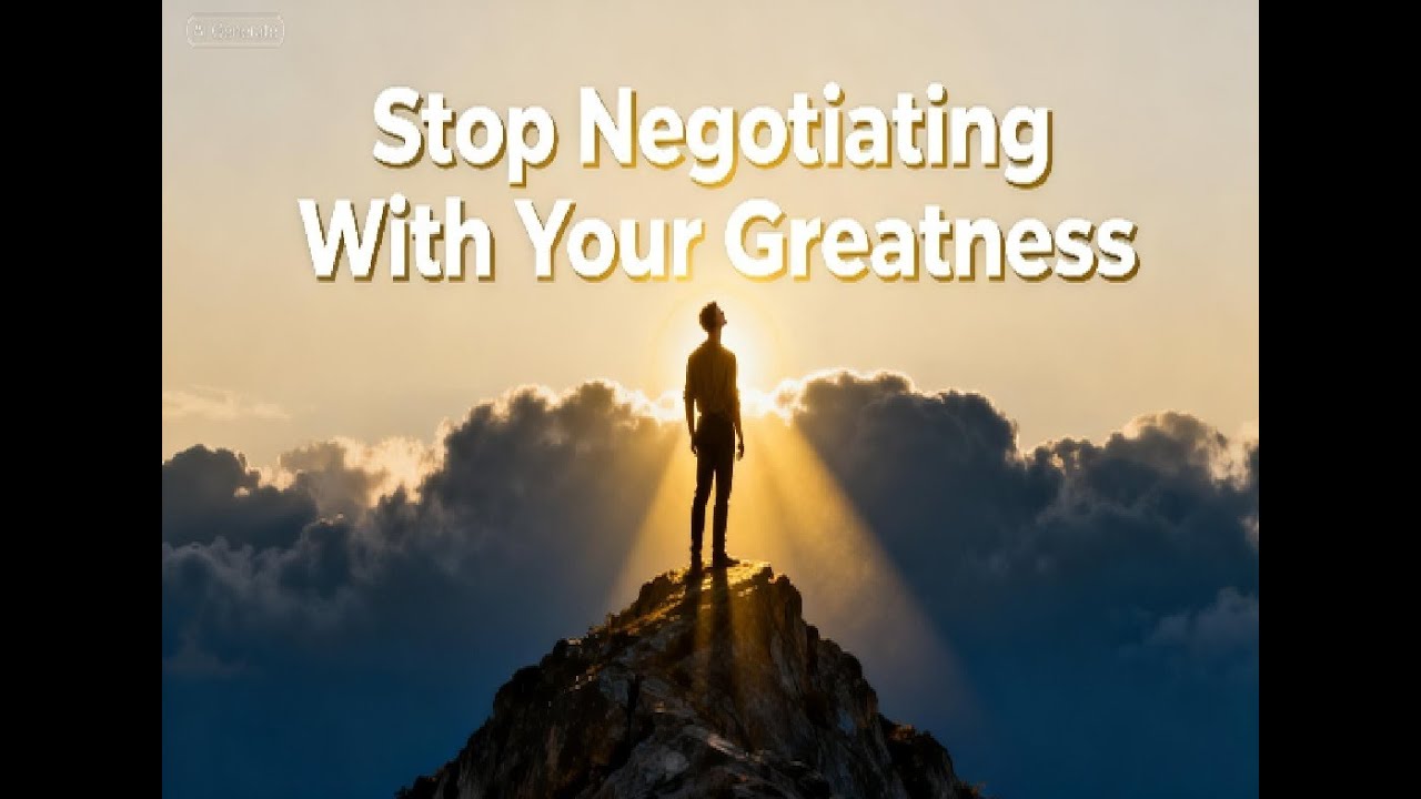 Stop Negotiating With Your Greatness (Obet Pabon)