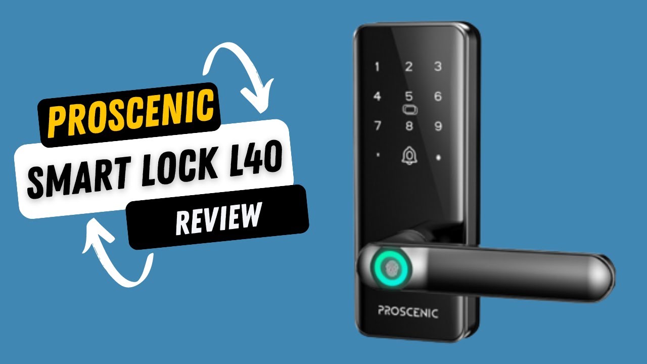Proscenic Smart Lock L40: Security Upgraded | Review