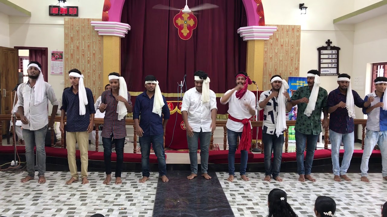 Nooru Nooru Aadu Action Song performed by youths of Pandithitta Marthoma Church on VBS Final Day