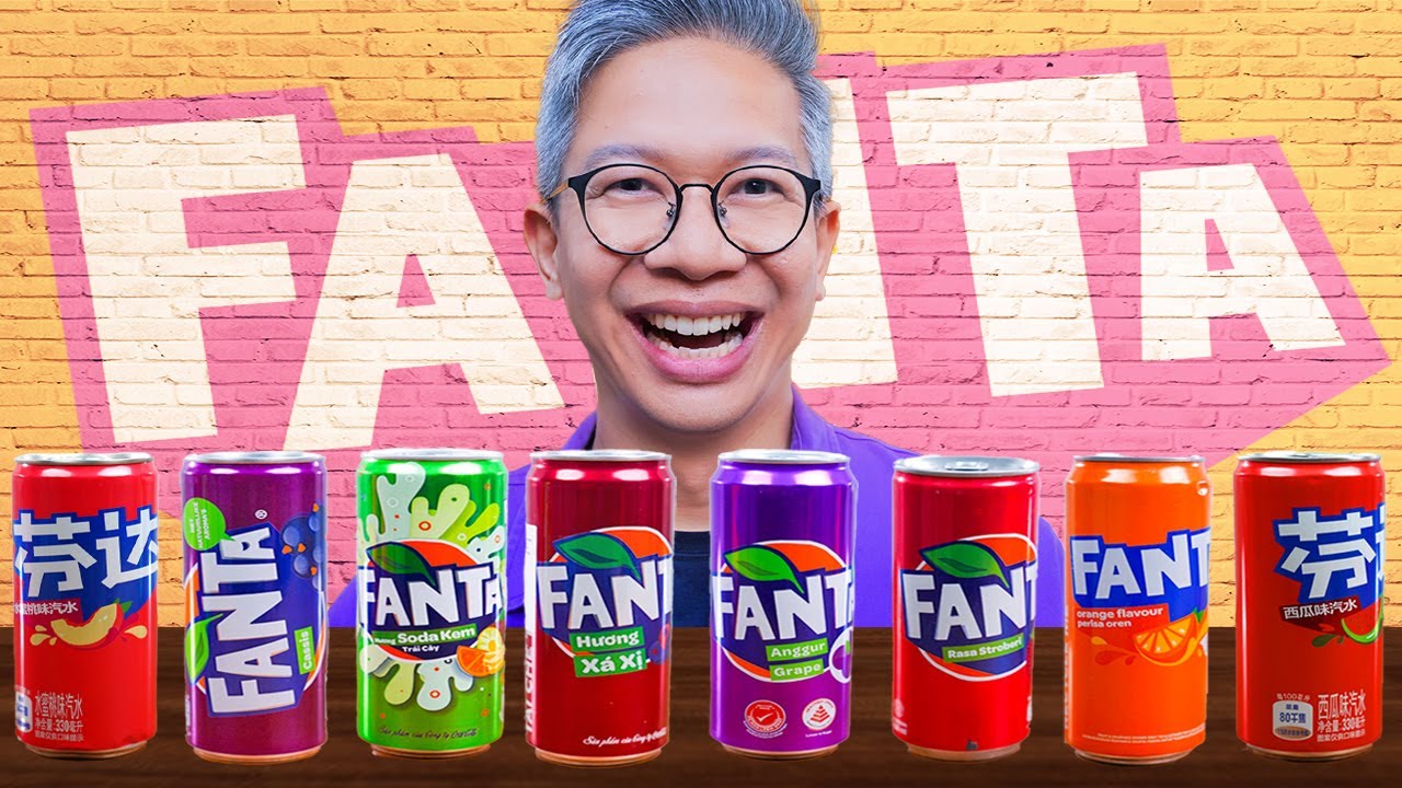 AKU NYOBA FANTA SEMUA RASA!!