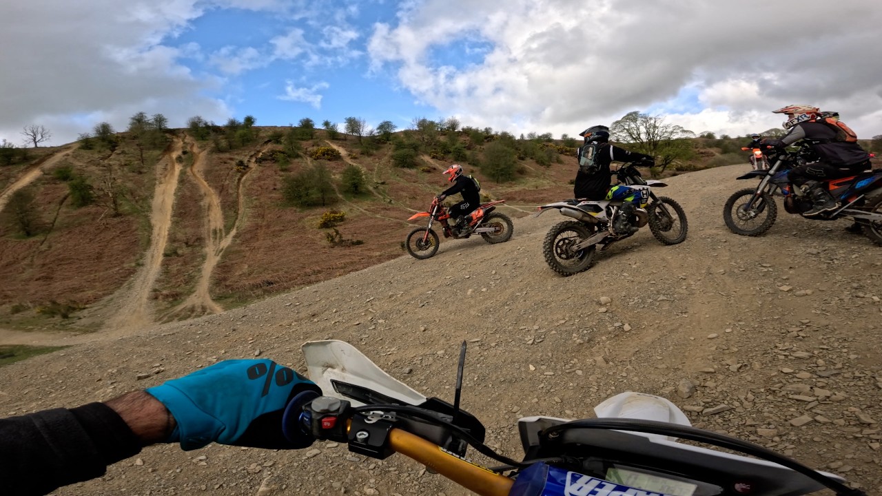 HARD ENDURO MAYHEM | H2O on my Husqvarna TE250