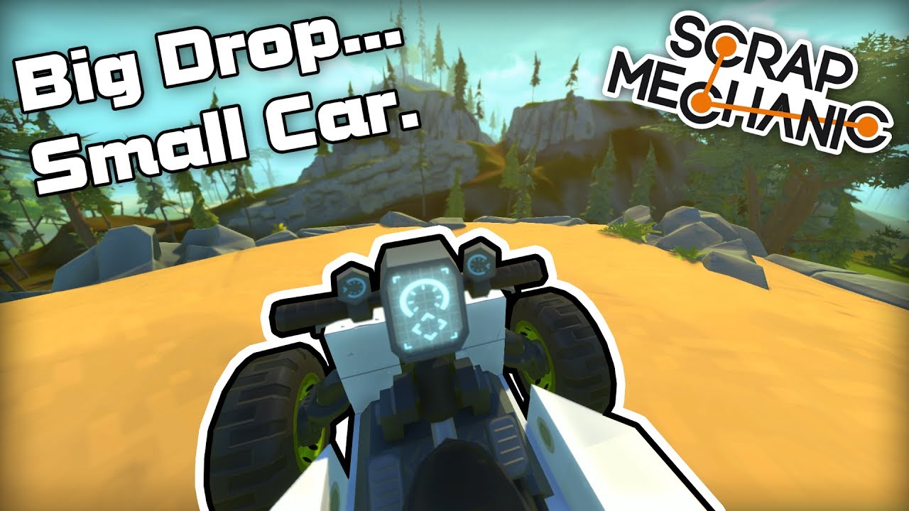Tiny Car Multiplayer Challenge! (Scrap Mechanic #188)
