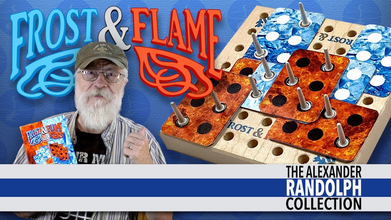 Pegs, Peggino, or Frost & Flame: Alexander Randolph's casual tabletop strategy board game classic