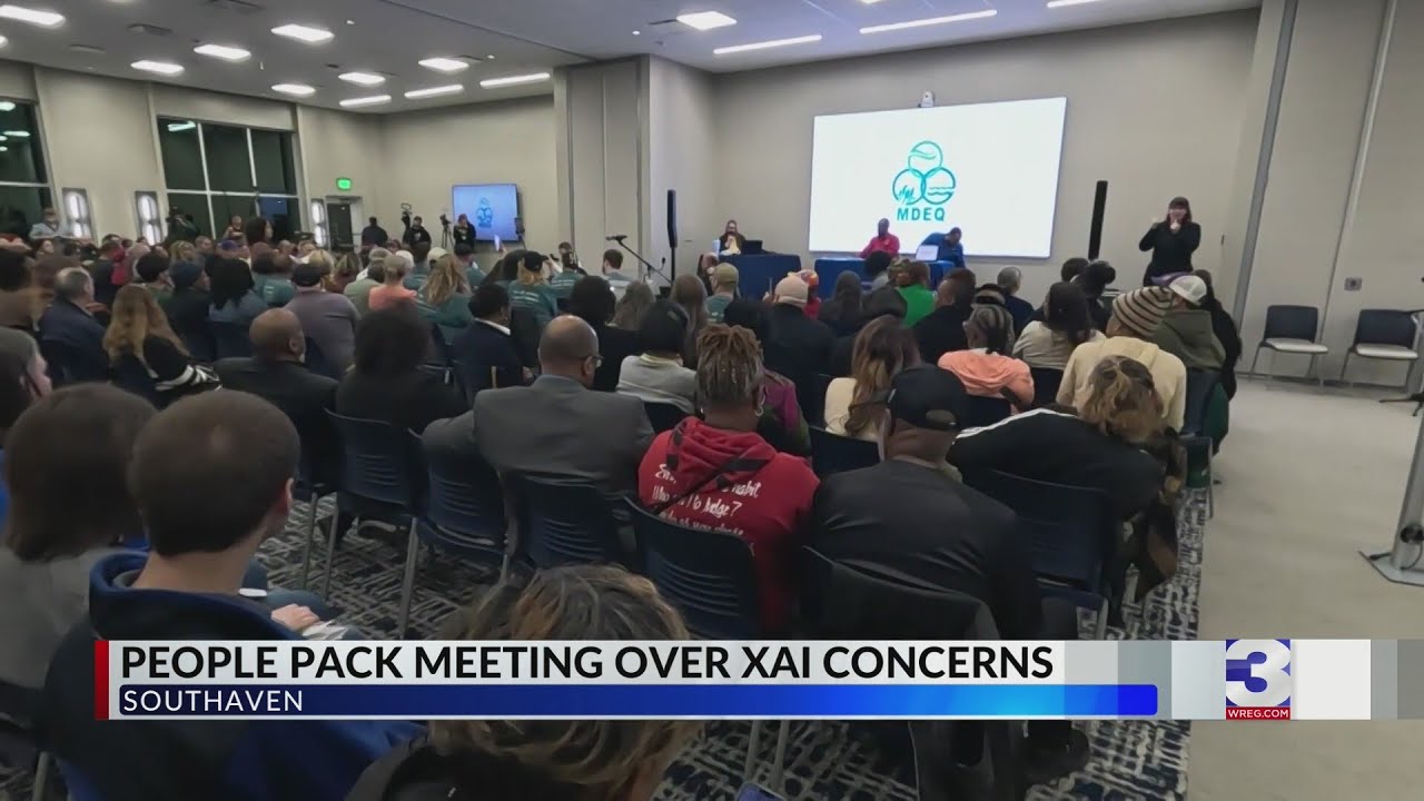 People pack Southaven public hearing on xAI  concerns