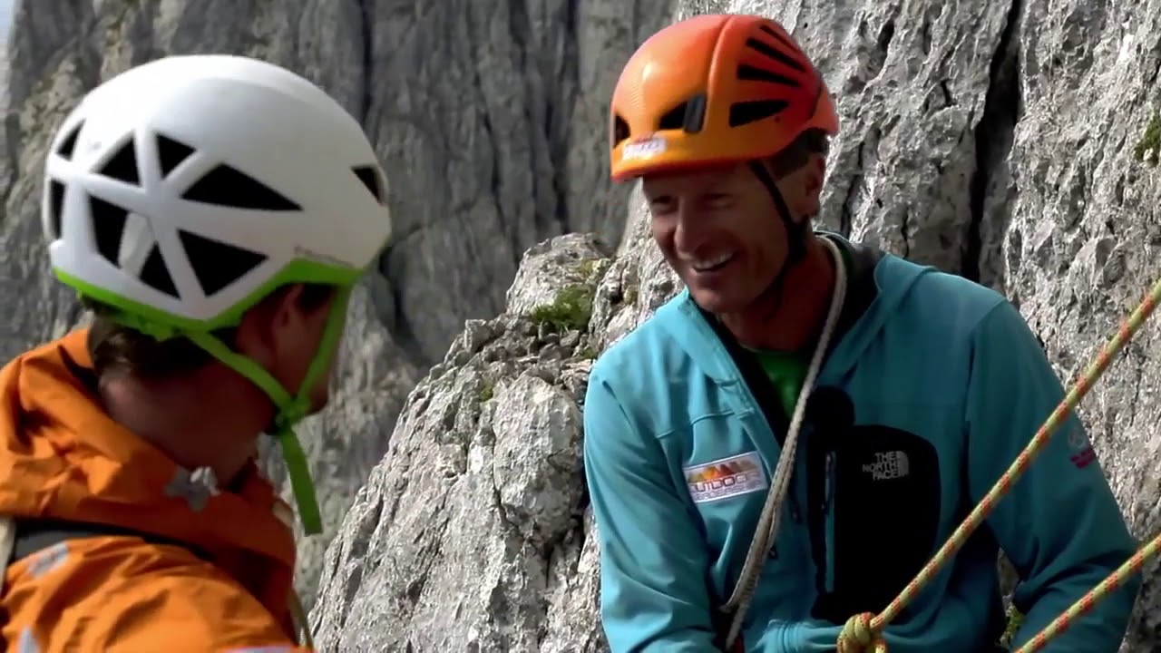 Outdoor Leadership Däumling Ostkante Kletterroute Gosaukamm