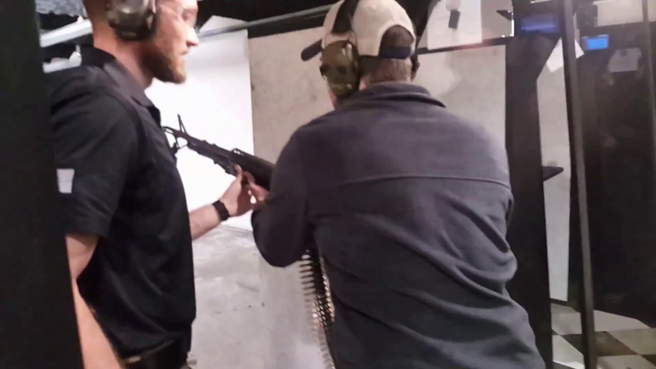 M60 machine gun full auto belt dump