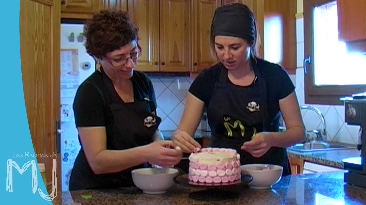 MARSHMALLOW ANGEL FOOD CAKE | Con Carme, de Dulces Bocados