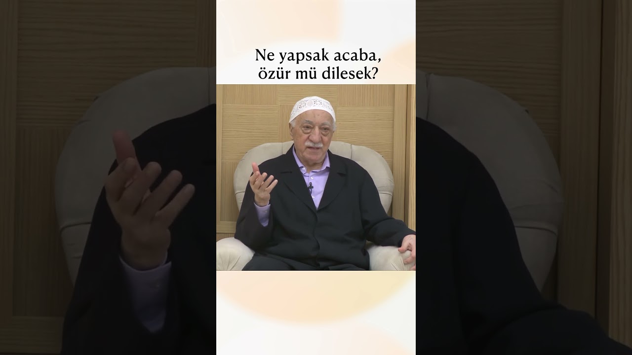 Ne yapsak acaba, &ouml;z&uuml;r m&uuml; dilesek?  #&ccedil;ınarmedya #cinarmedya #fethullahg&uuml;len