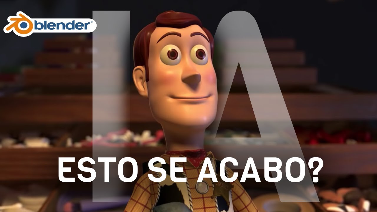la IA acabara con la animacion 3D? lo pongo a prueba😨 | Blender