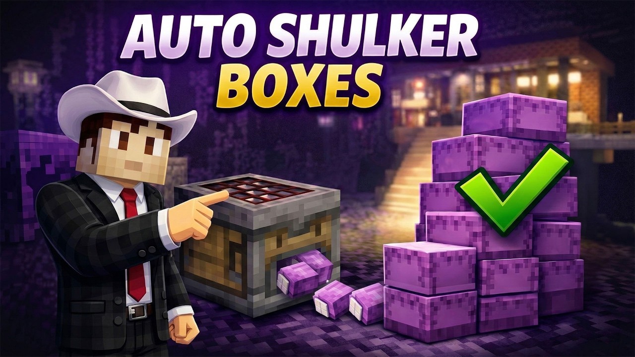 I Fully Automated My Shulker Farm… and Upgraded the Mall | Ignitor Forever Ep 14