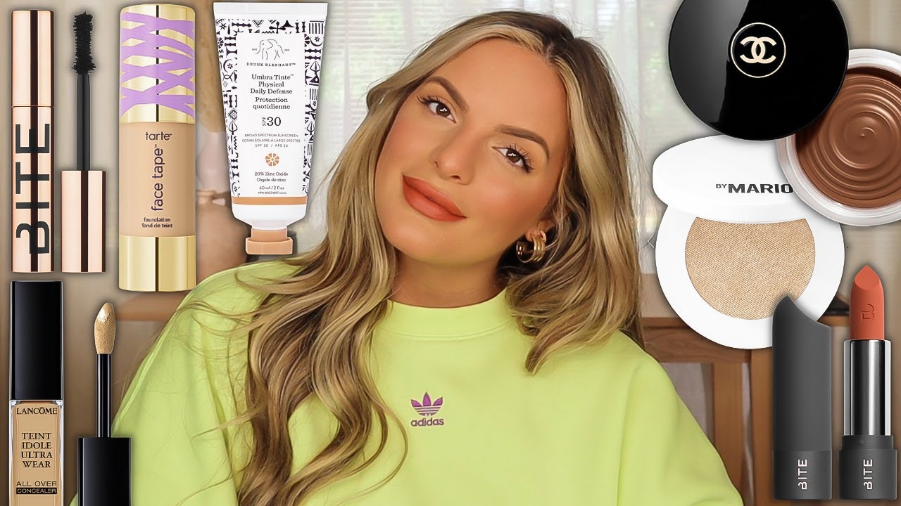 MY GO-TO MAKEUP ROUTINE FOR COVERAGE / LARGER PORES / TEXTURE | Casey Holmes