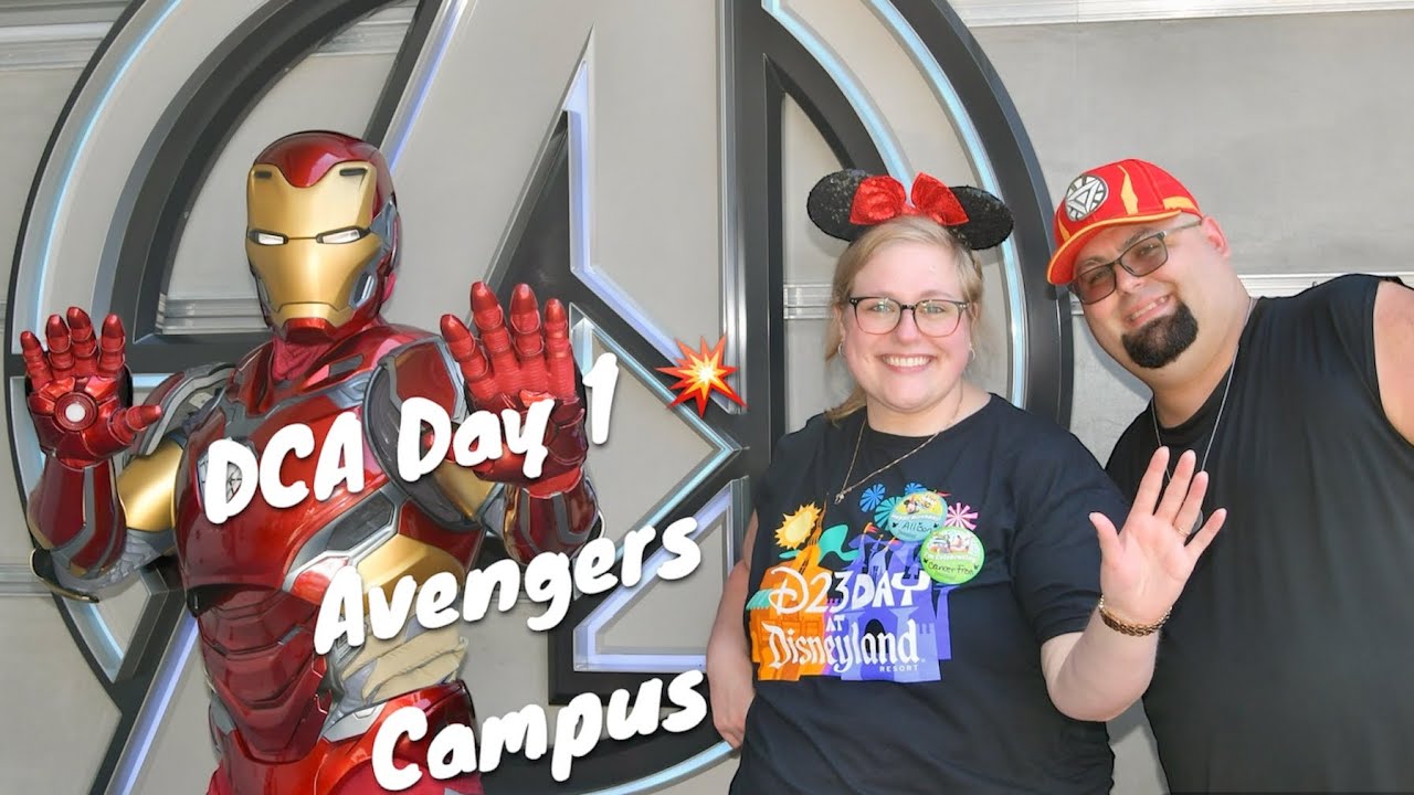 Disney's California Adventure - Avengers Campus 1st Time, and Full Story Time with Deadpool!