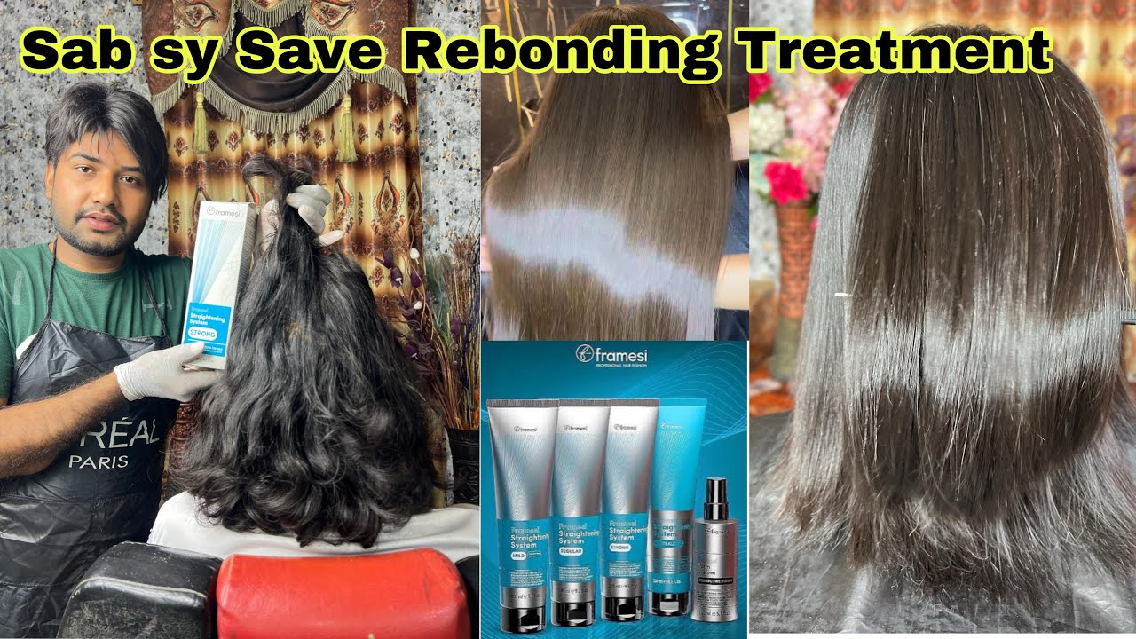 How To:Framesi Straightening System Step-by-step// Framesi Rebounding Method by SS Salon/Smoothening