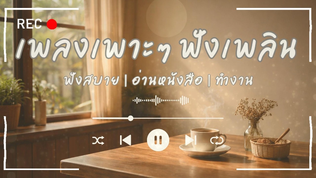 เพลงเพาะๆ ฟังเพลิน | ฟังสบาย อ่านหนังสือ ทำงาน