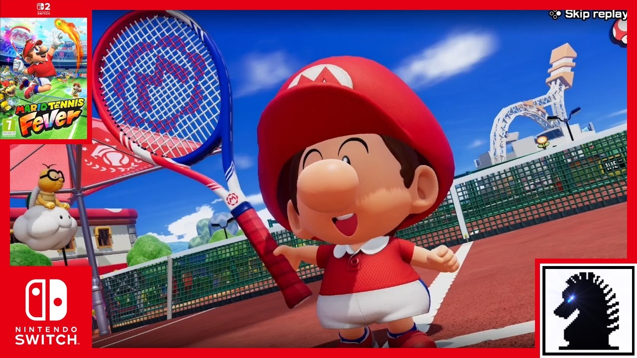 NS2 Mario Tennis Fever - Story Mode - #2: Rank D
