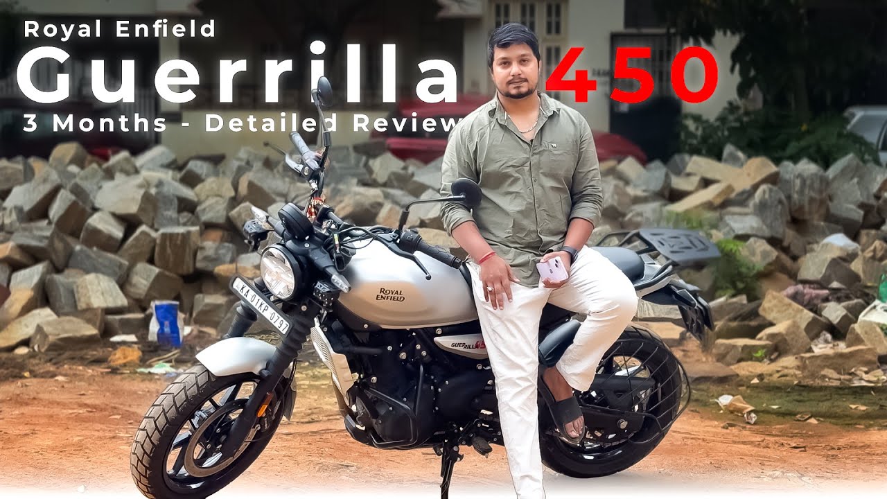 Royal Enfield Guerrilla 450 – 3 Months Review | Mileage, Pros & Cons, Comfort, Handling & Mods 