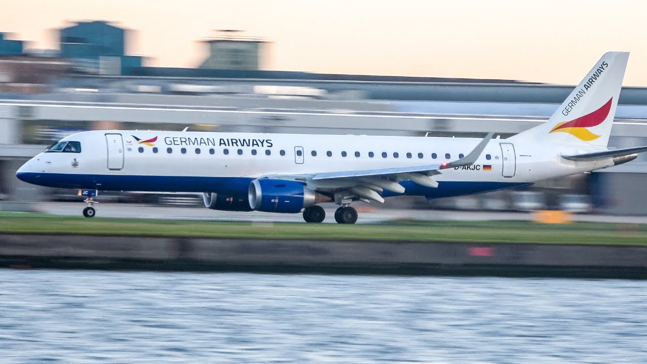 Evening Rush at London City Airport | Plane spotting at London City Airport