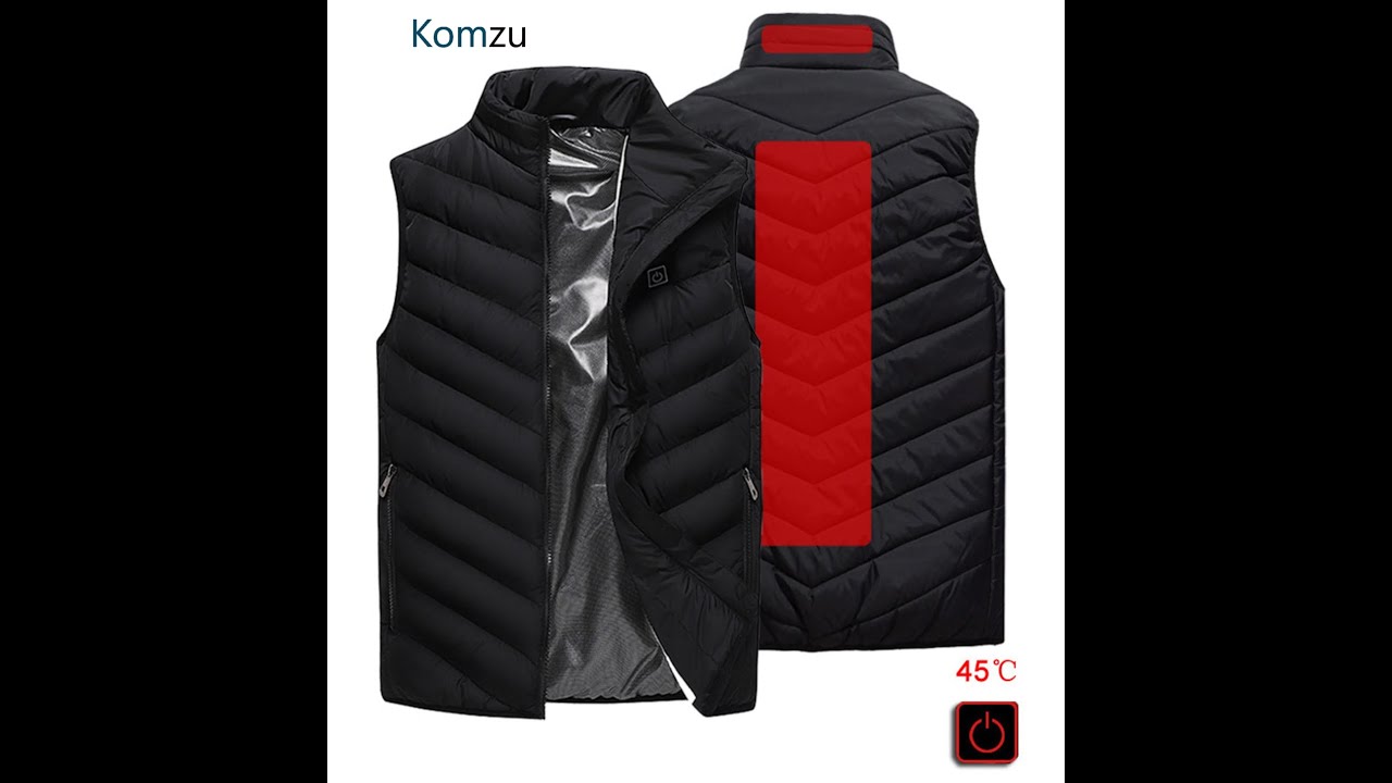 ELECTRIC HEATING VEST WITH HEATING COLAR