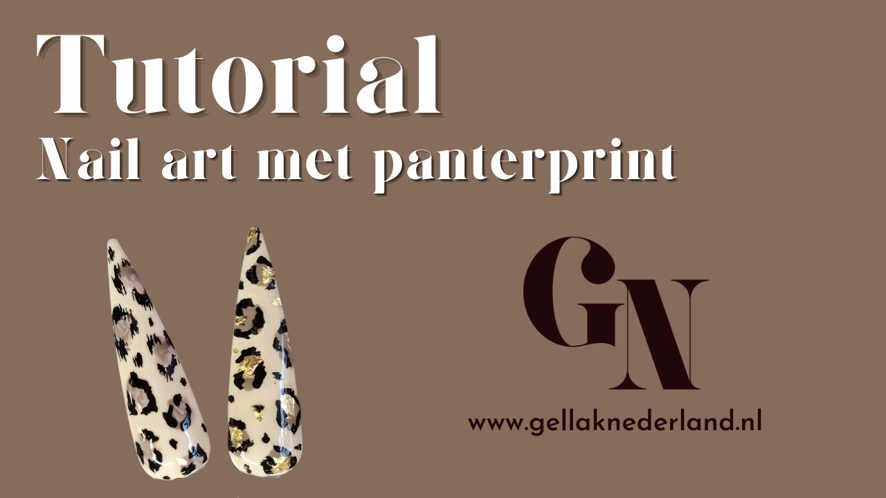Nail art met panterprint! 3 manieren en extra tips!