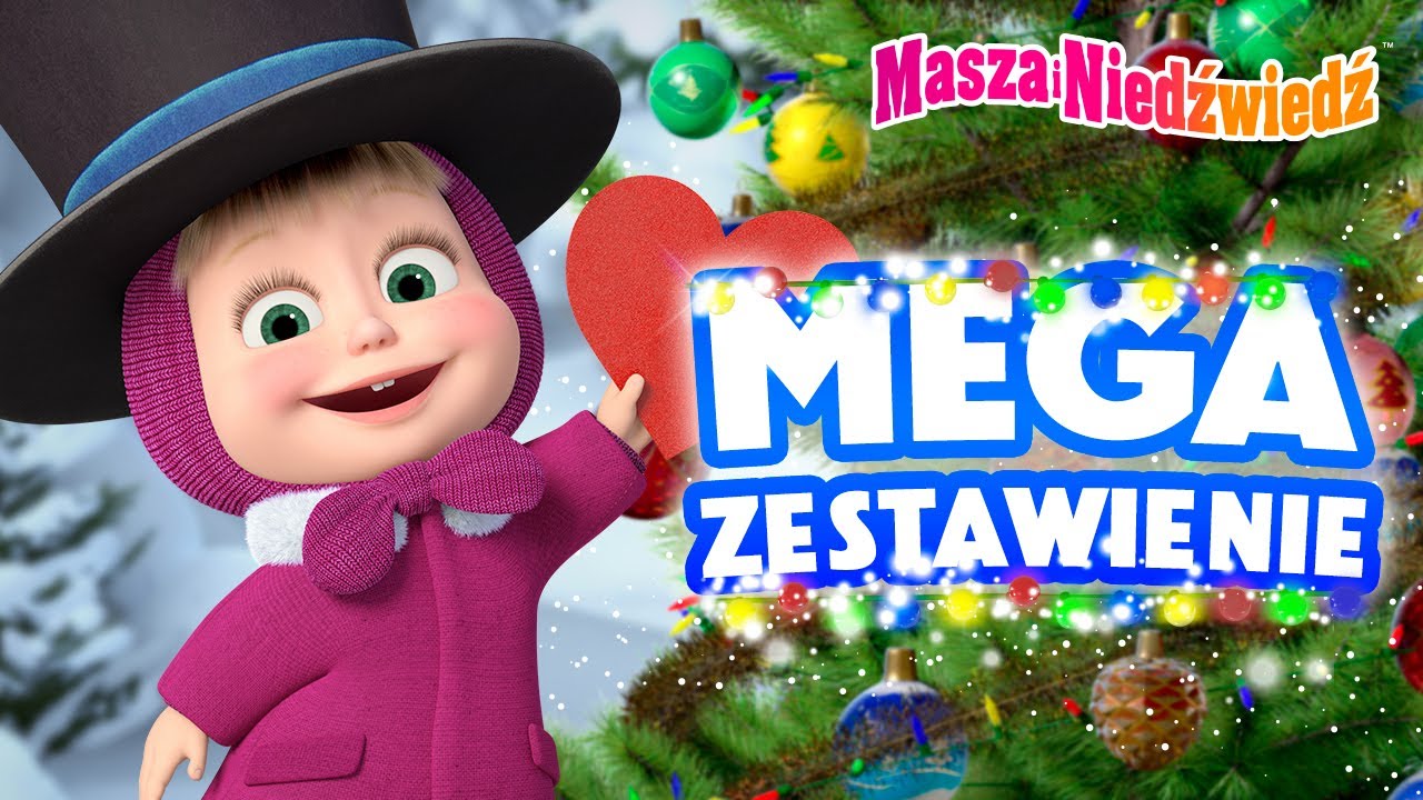 Masza i Niedźwiedź ❄️ MEGA zestawienie 💫🎄 Najlepsze odcinki ❤️️ Masha and the Bear