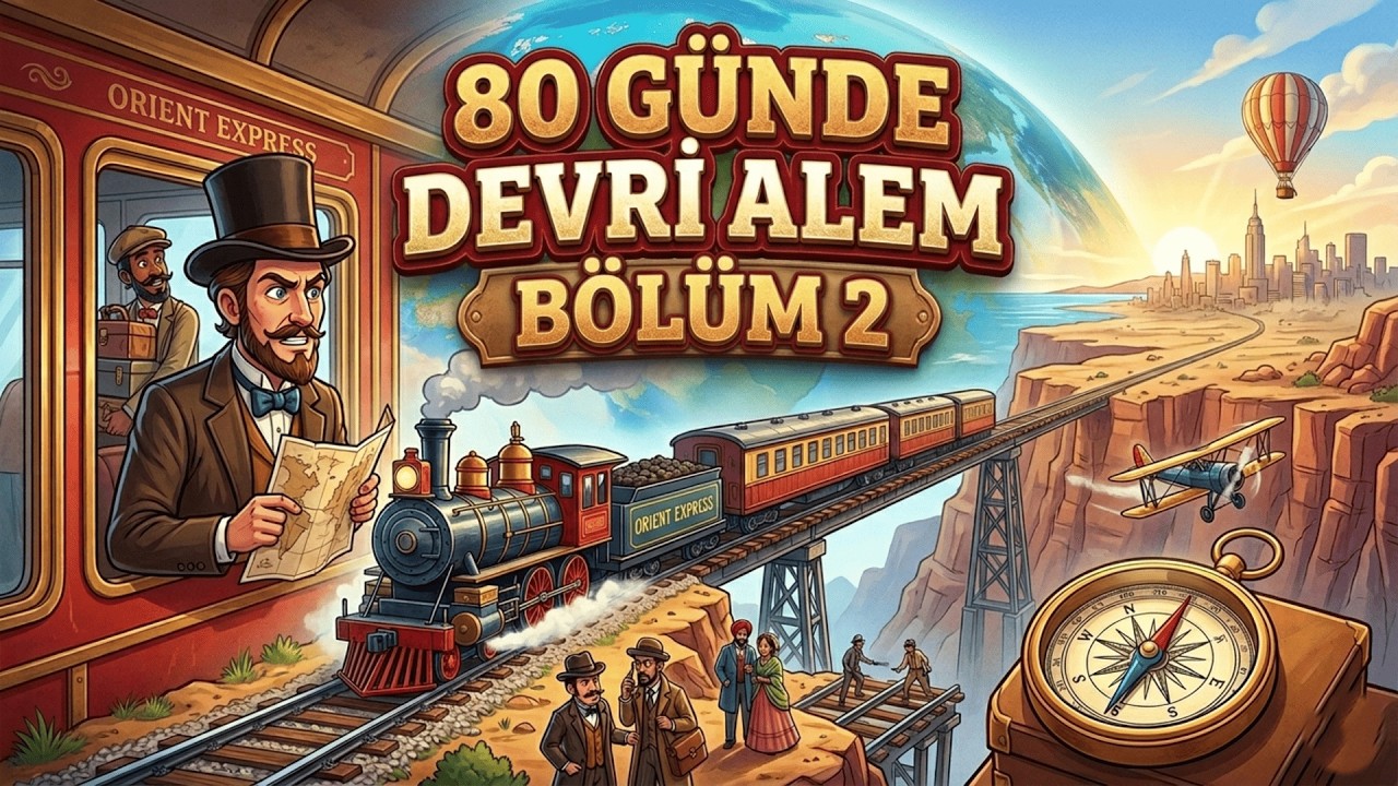 80 günde devri alem: İlk Macera ve Zamanla Yarış Başlıyor! bölüm 2