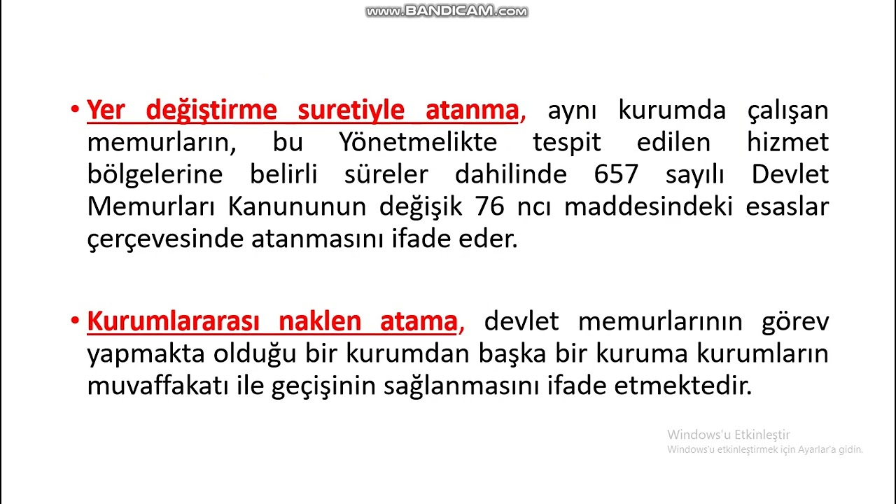 KURUMLAR ARASI YER DEĞİŞTİREN MEMURLARIN SÜREKLİ GÖREV YOLLUĞUNU ALACAĞI KURUM