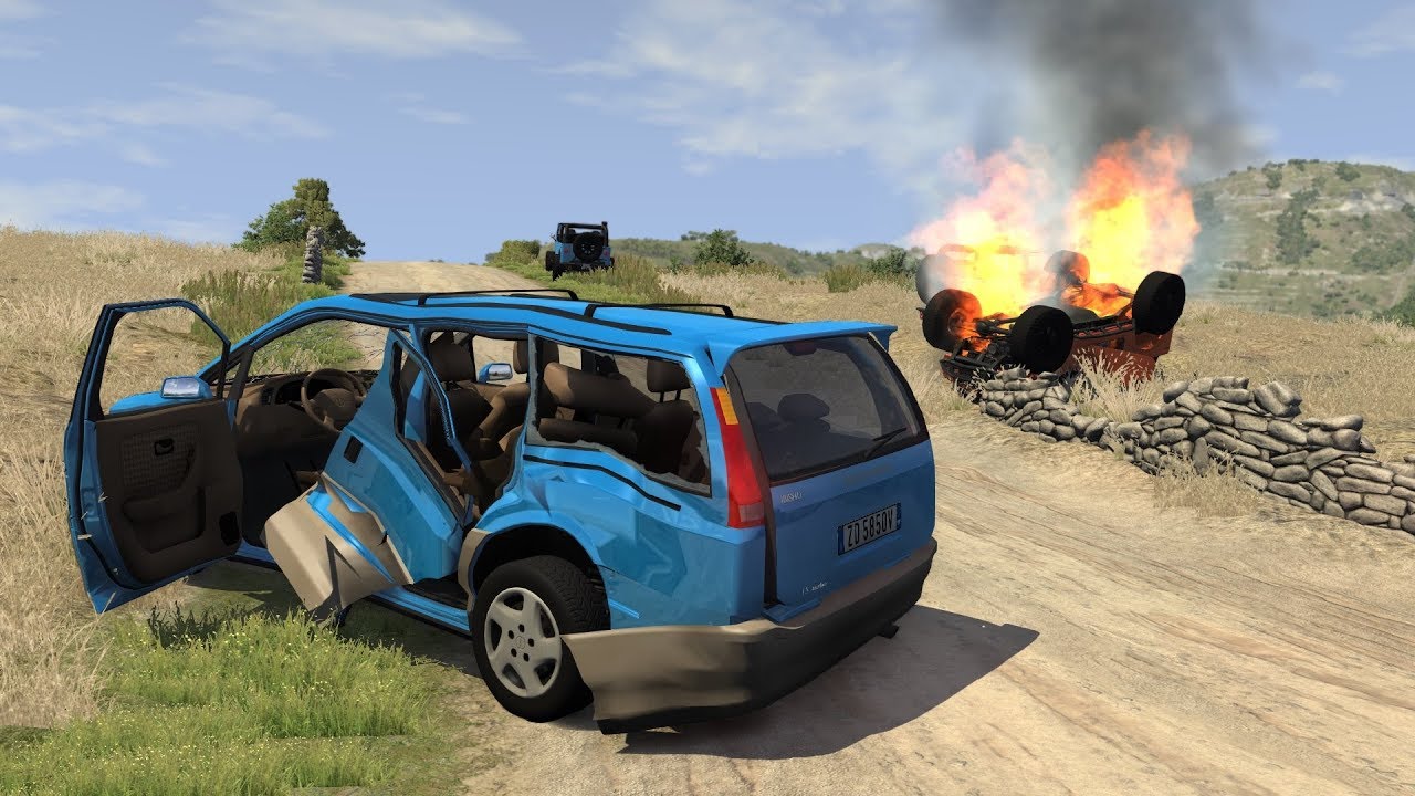 Multi-Vehicle Pileup Crashes 39 | BeamNG.drive