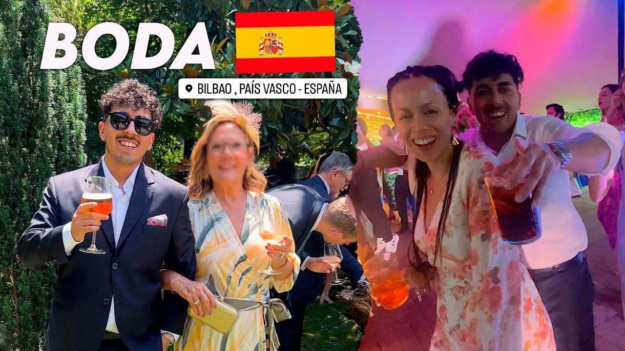 Termin&eacute; BORRACH0 en un BODA ESPA&Ntilde;OLA de 12 horas | Bilbao, Pais Vasco 🇪🇸