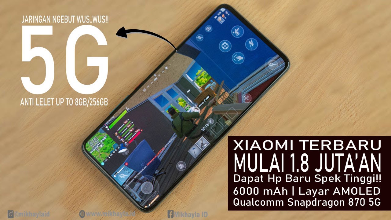 5 Hp Xiaomi Terbaru Beserta Harga 2021