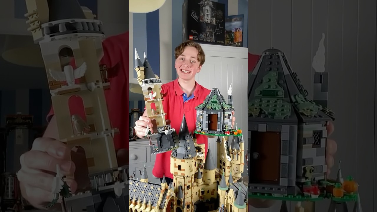 Добавляю новые наборы LEGO Harry Potter на мою экспозицию LEGO Wizarding World!