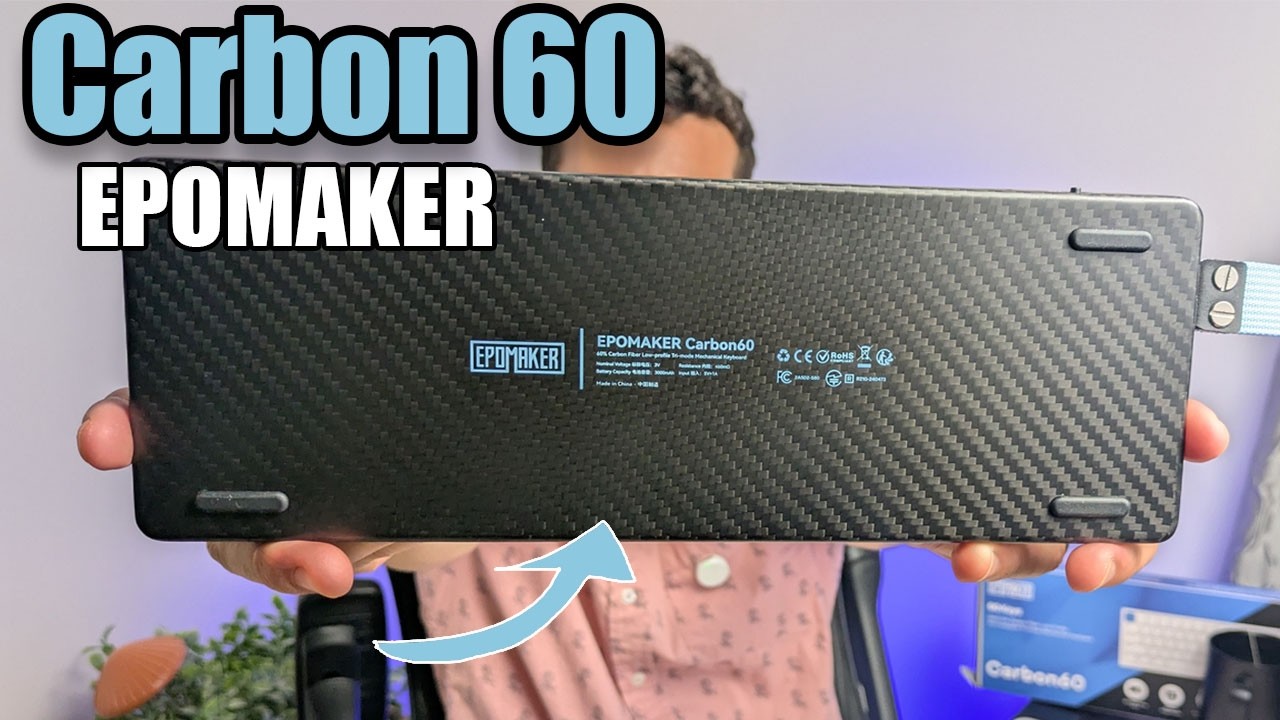 They Put Carbon Fiber in a Keyboard?! | Carbon 60 Review