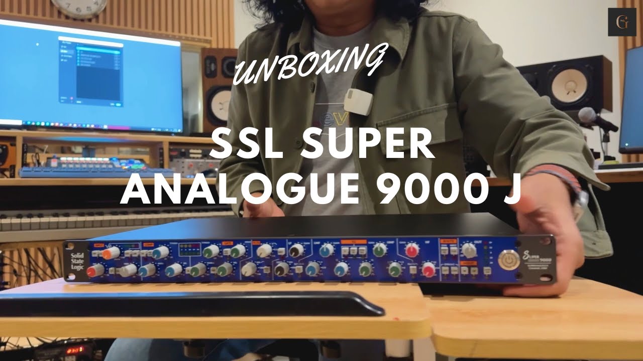 Unboxing - SSL Super 9000 Superanalogue