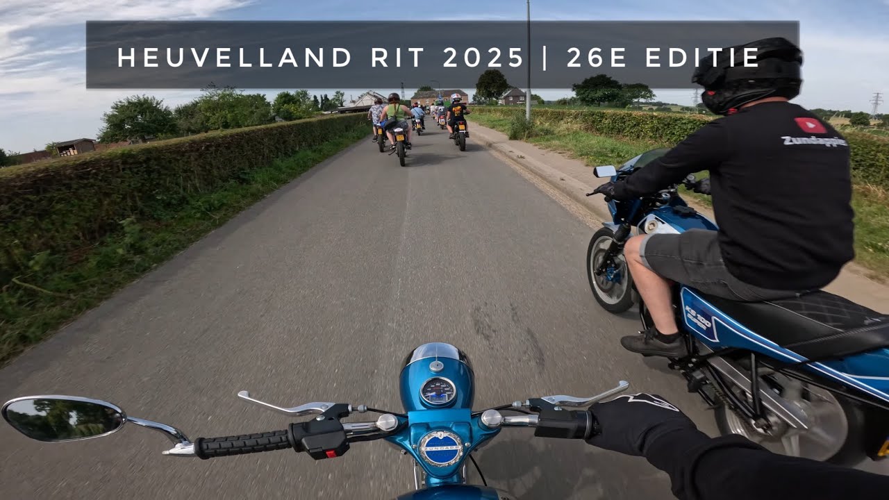 Heuvelland rit 2025 26e editie | Bromfietsclub De Kompels