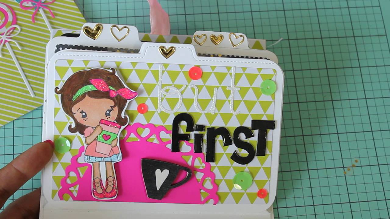 Paper Purse and Snail Mail Flip Book
