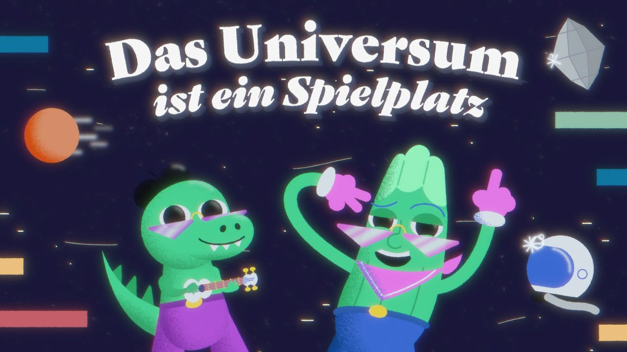 Kinderlieder | Das Universum ist ein Spielplatz | Dino Paris & der Chor der Finsternis feat. Sukini