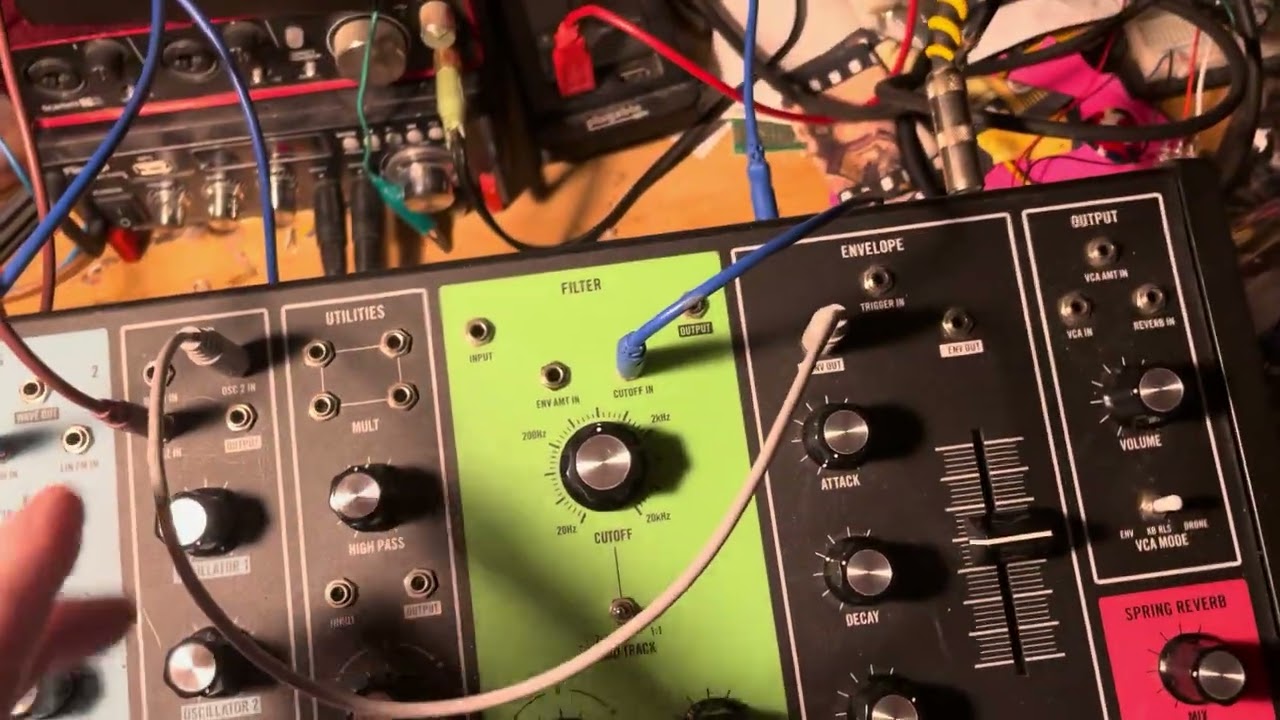 Moog Grandmother Sounds Design: Underwater Space Birds