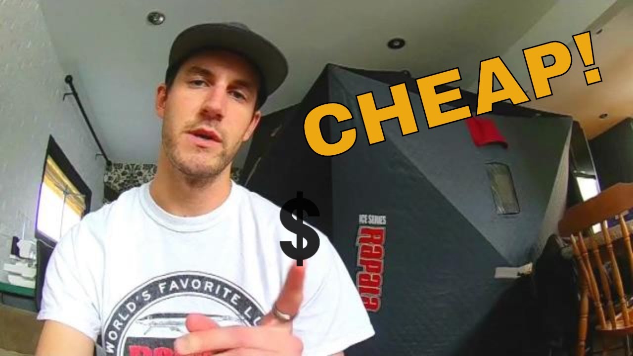 How to wax your Ice Fishing Sled! CHEAP!