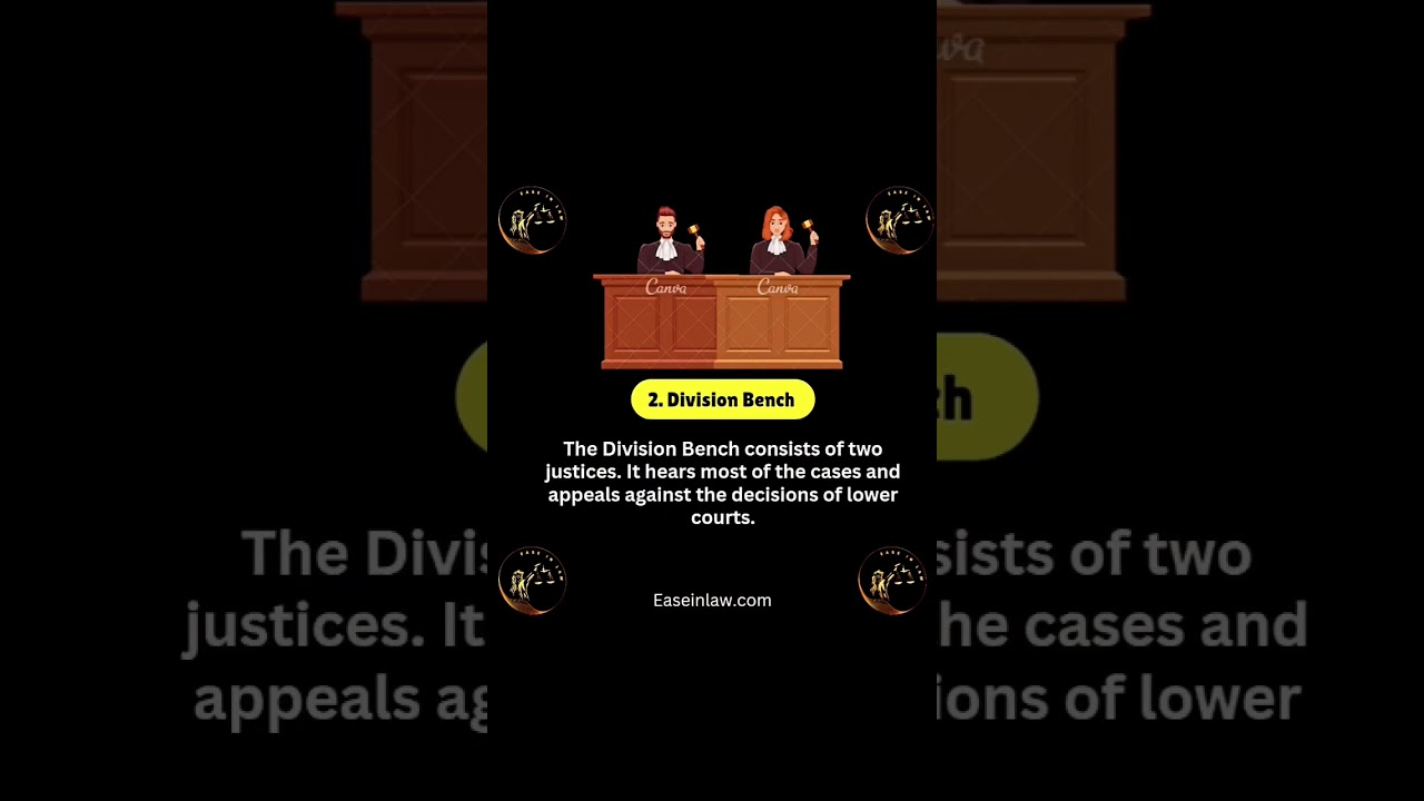 Different benches in High Courts and Supreme court #constitutionalbench #fullbench #divisionbench