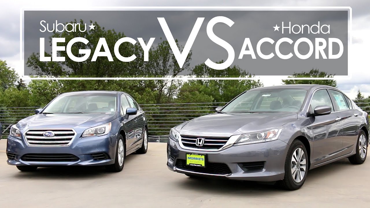 Subaru Legacy vs. Honda Accord | Model Comparison