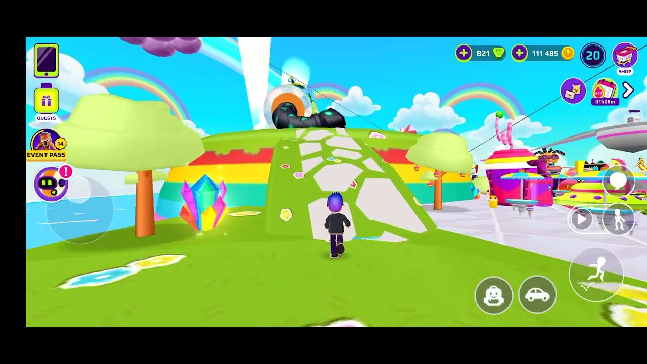 New update view of🌈 @KralSakirResmi  in pkxd by @GamingWithMonsterXD 
