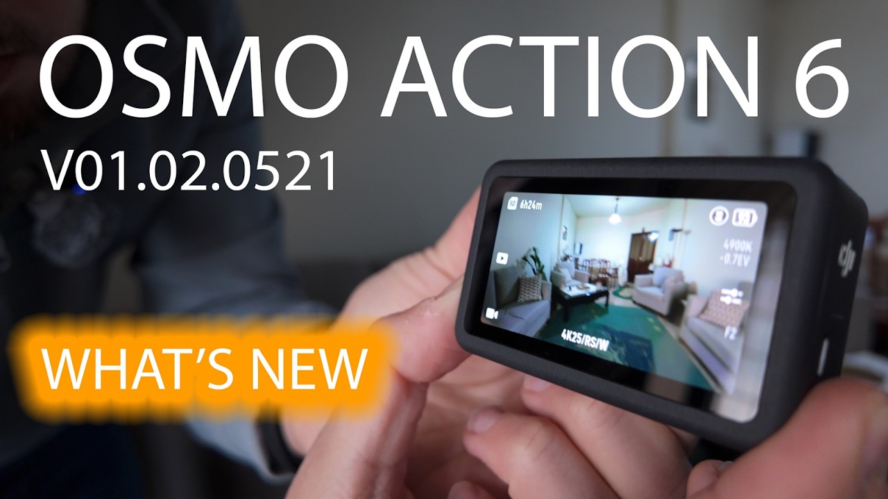 Osmo Action 6 получает разрешение 8K и функцию выделения зоны фокусировки &mdash; но не там, где это не...