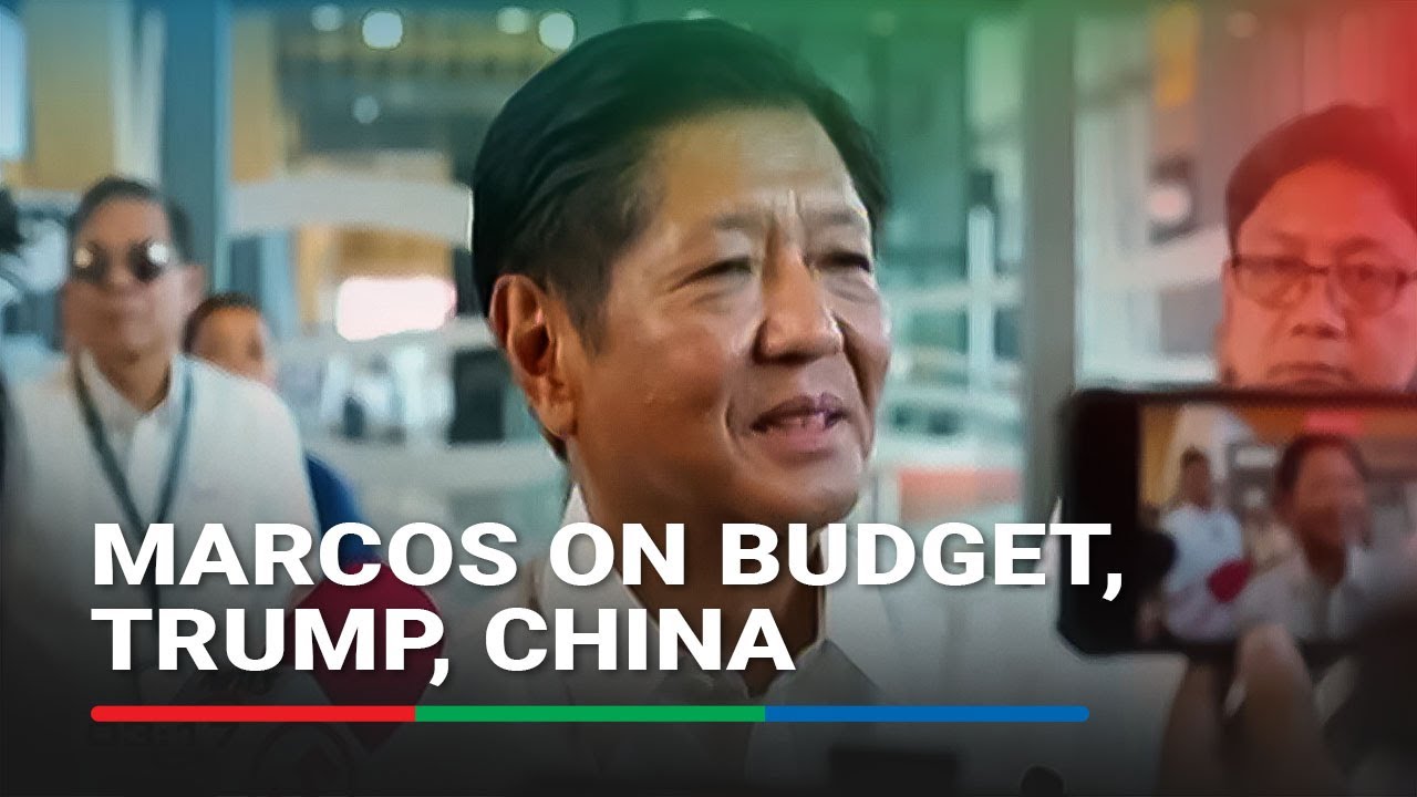 Marcos on 'destabilization' over budget, plan to meet Trump, 'deal' with China | Full interview